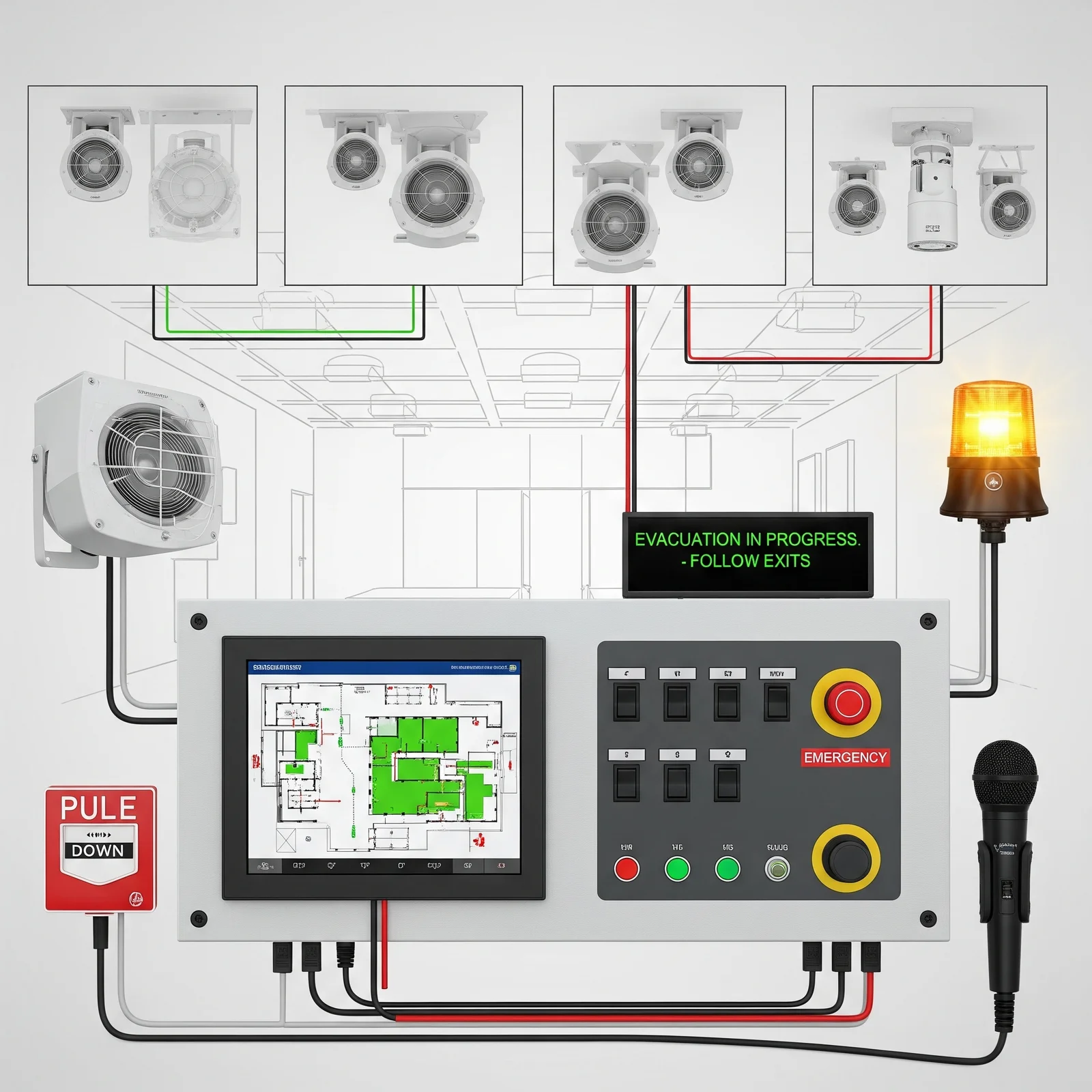 Acil Anons ve Seslendirme Sistemleri
