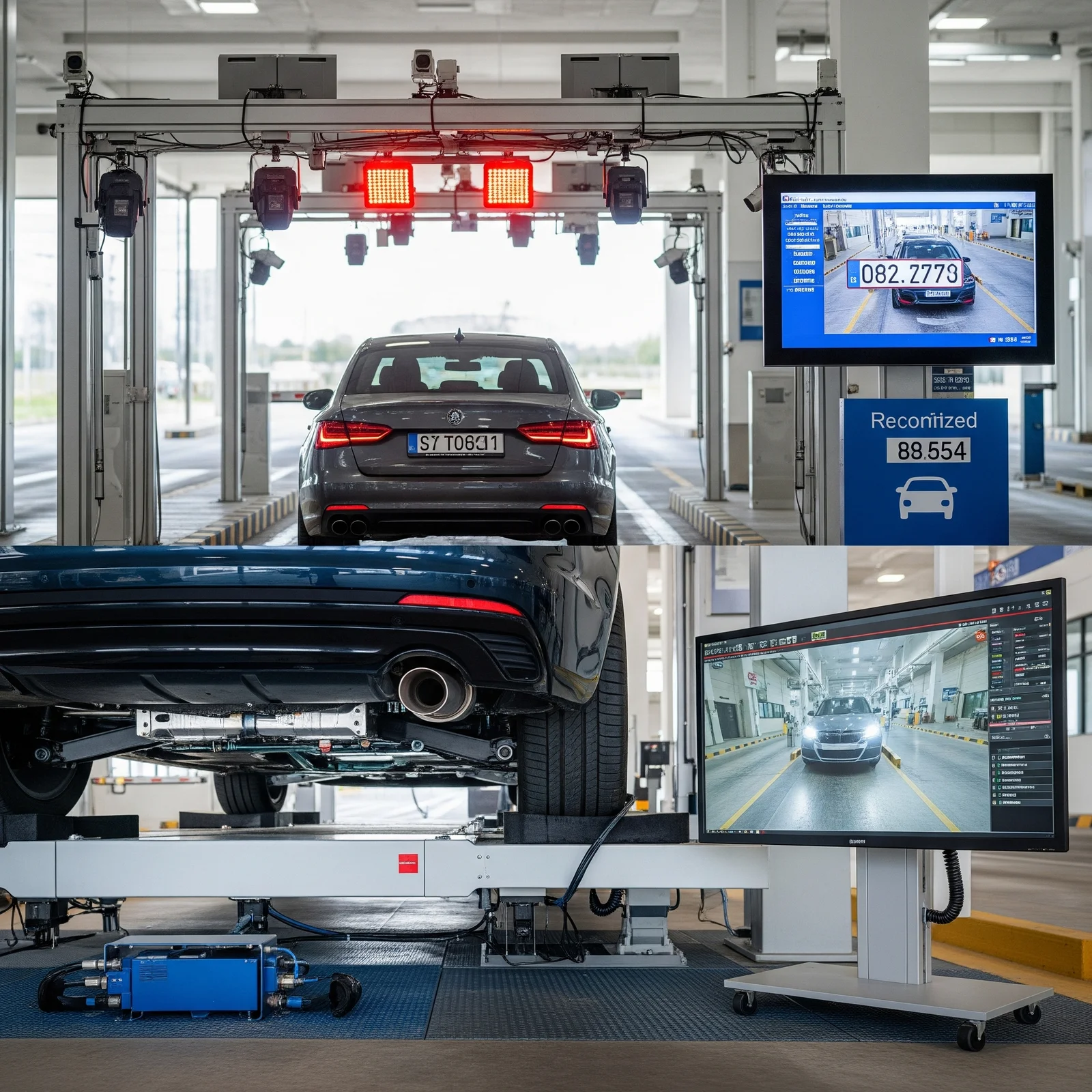 Plaka Tanıma ve Araç Altı Kontrol Sistemleri